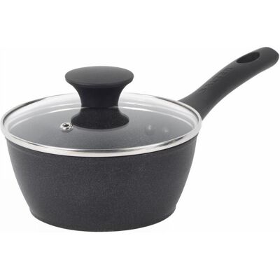 Salter BW09322AR Megastone Noir 16cm Saucepan, Pfanne + Kochtopf, Schwarz Salter BW09322AR Megastone Noir 16cm Saucepan, Pfanne + Kochtopf, Schwarz