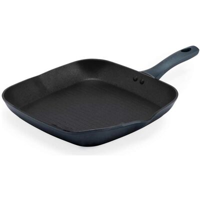 Salter BW13594DU Megastone Excellence 28cm Griddle Pan, Grey, Pfanne + Kochtopf, Grau Salter BW13594DU Megastone Excellence 28cm Griddle Pan, Grey, Pfanne + Kochtopf, Grau