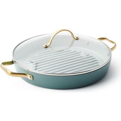 Greenpan Padova Reserve, Pfanne + Kochtopf, Blau, Gold Greenpan Padova Reserve, Pfanne + Kochtopf, Blau, Gold