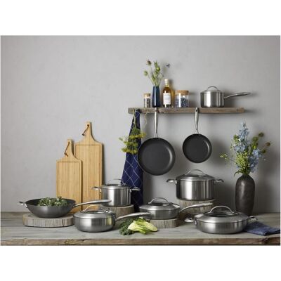 Scanpan 2-tlg. Pfannen-Set, 20 und 26 cm - CTX, Pfannenset + Topfset, Silber Scanpan 2-tlg. Pfannen-Set, 20 und 26 cm - CTX, Pfannenset + Topfset, Silber