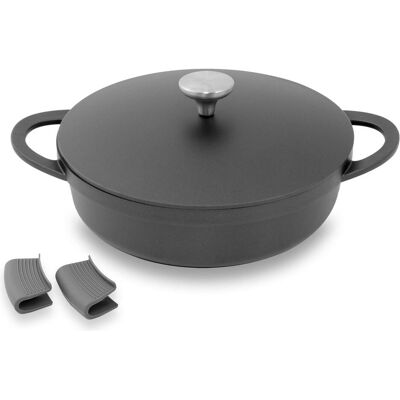 Kopf Atavola 28cm, Pfanne + Kochtopf, Schwarz Kopf Atavola 28cm, Pfanne + Kochtopf, Schwarz