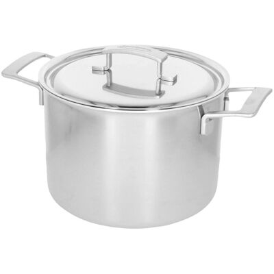 Demeyere Industry 5 Soeppan met RVS Deksel, 24cm, Pfanne + Kochtopf, Silber Demeyere Industry 5 Soeppan met RVS Deksel, 24cm, Pfanne + Kochtopf, Silber