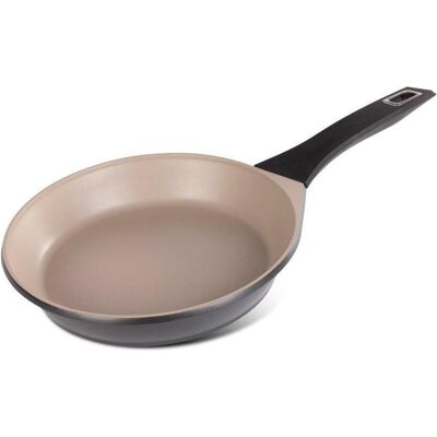 Lamart LT1297 Bratpfanne - Robustes Aluminium, Antihaft, 24cm, Beige/Grau - Bratpfanne Lamart LT1297 Bratpfanne - Robustes Aluminium, Antihaft, 24cm, Beige/Grau - Bratpfanne