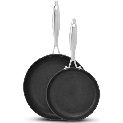 Scanpan 2-tlg. Pfannen-Set, 20 und 26 cm - CTX, Pfannenset + Topfset, Silber Scanpan 2-tlg. Pfannen-Set, 20 und 26 cm - CTX, Pfannenset + Topfset, Silber