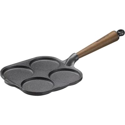Skeppshult Gusseisen Eierpfanne Walnussgriff, Pfanne + Kochtopf Skeppshult Gusseisen Eierpfanne Walnussgriff, Pfanne + Kochtopf