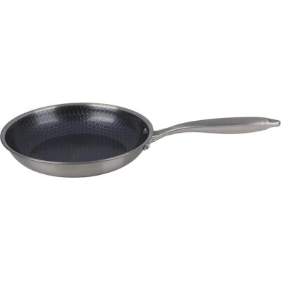 alpina Bratpfanne 3D Induktion Ø24, Pfanne + Kochtopf, Silber alpina Bratpfanne 3D Induktion Ø24, Pfanne + Kochtopf, Silber