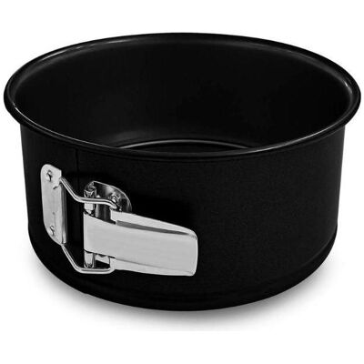 Vrige Cake form with high base Gardenia O 20 x 8 5 cm 8006043018592, Backform, Schwarz Vrige Cake form with high base Gardenia O 20 x 8 5 cm 8006043018592, Backform, Schwarz