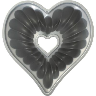 Nordic Ware Toffee Gugelhupf - Elegant Heart - Kuchenform Nordic Ware Toffee Gugelhupf - Elegant Heart - Kuchenform