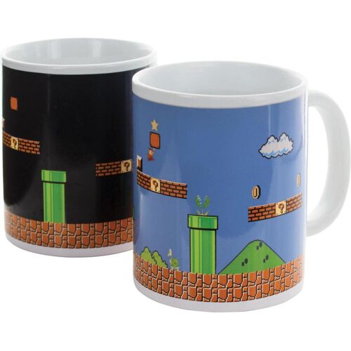 Tasse, Nintendo Super Mario Bros: Heat Change Tasse (300 ml, 2 x)
