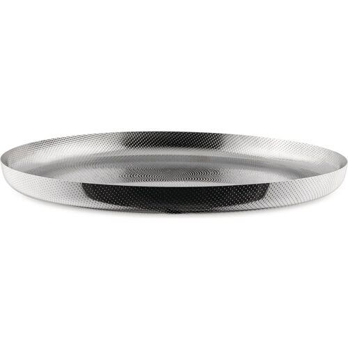 Alessi Tablett, Schüssel stahlgrau