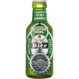 HTI-Living Echter Kerl Flaschenöffner Naturbursche, Flaschenöffner, Silber HTI-Living Echter Kerl Flaschenöffner Naturbursche, Flaschenöffner, Silber