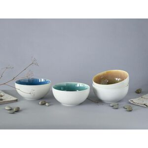 CreaTable Caldera, Schüssel + Schale, Blau, Mehrfarbig, Weiss CreaTable Caldera, Schüssel + Schale, Blau, Mehrfarbig, Weiss