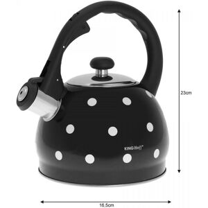 Kinghoff 2,0L Emailleierter Polka-Dot Wasserkocher - Elektrischer Wasserkocher Kinghoff 2,0L Emailleierter Polka-Dot Wasserkocher - Elektrischer Wasserkocher