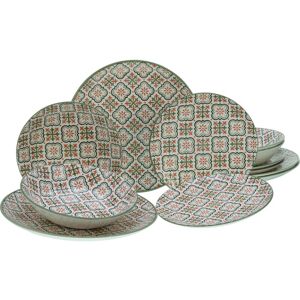 CREATABLE Rumi 12-tlg. Geschirr-Set Bunt - Geschirr-Set CREATABLE Rumi 12-tlg. Geschirr-Set Bunt - Geschirr-Set