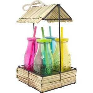 neuetischkultur Trinkbecher mit Hütte, Trinkgläser, Mehrfarbig neuetischkultur Trinkbecher mit Hütte, Trinkgläser, Mehrfarbig