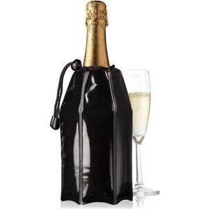 Vacu Vin Champagne Cooler, Flaschenkühler, Schwarz Vacu Vin Champagne Cooler, Flaschenkühler, Schwarz