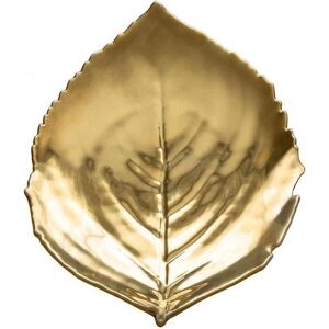 Costa Nova L 22 x B 19 cm - Stentøj - Guldfarvet, Teller, Gold Costa Nova L 22 x B 19 cm - Stentøj - Guldfarvet, Teller, Gold