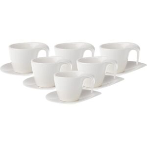 Villeroy & Boch Tasse, Flow Frühstückstassen mit Untertassen (250 ml, 6x) Villeroy & Boch Tasse, Flow Frühstückstassen mit Untertassen (250 ml, 6x)