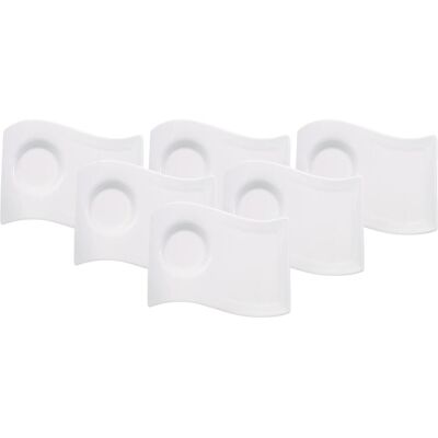 Villeroy & Boch - NewWave Caffè - 22x17 cm - 6er Pack - Saucer Villeroy & Boch - NewWave Caffè - 22x17 cm - 6er Pack - Saucer