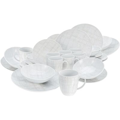 CreaTable Shabby Chic 32-teiliges Geschirrset - Geschirrset CreaTable Shabby Chic 32-teiliges Geschirrset - Geschirrset