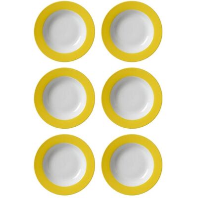 Ritzenhoff & Breker - DOPPIO - Gelb - 22 cm - Suppenteller Ritzenhoff & Breker - DOPPIO - Gelb - 22 cm - Suppenteller