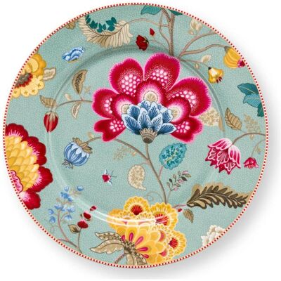 PIP Studio Blooming Tales Fantasy Blue Platzteller 32cm, Teller, Blau PIP Studio Blooming Tales Fantasy Blue Platzteller 32cm, Teller, Blau