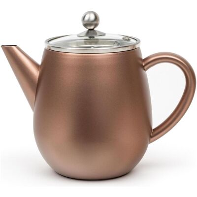Bredemeijer Eva 1,1L rostbraun Teekanne - Teapot Bredemeijer Eva 1,1L rostbraun Teekanne - Teapot