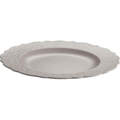 Alessi Dressedn Plein Air Speiseteller aus Melamin warm, Teller, Grau Alessi Dressedn Plein Air Speiseteller aus Melamin warm, Teller, Grau