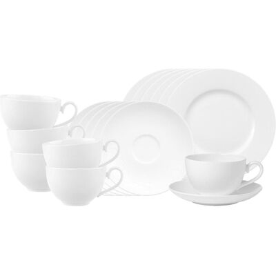 Villeroy & Boch - Royal Cappuccino - Weiß - Porzellan - Set Villeroy & Boch - Royal Cappuccino - Weiß - Porzellan - Set