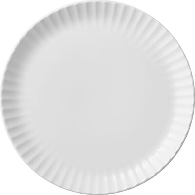 Georg Jensen Bernadotte Coupe Middagstallerken, Teller, Weiss Georg Jensen Bernadotte Coupe Middagstallerken, Teller, Weiss