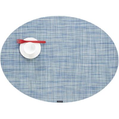 Chilewich Mini Basketweave Tischdeckchen - Chambray Chilewich Mini Basketweave Tischdeckchen - Chambray