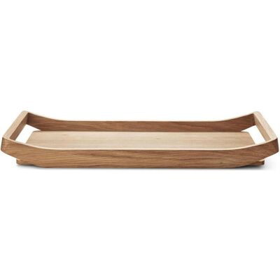 Georg Jensen Barbry Eichen Tablett - 50x31cm - Elegantes Nordisches Design Georg Jensen Barbry Eichen Tablett - 50x31cm - Elegantes Nordisches Design