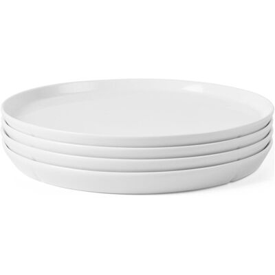 Rosendahl Grand Cru Essteller-Set - 25cm, Weiß, 4 Stück Rosendahl Grand Cru Essteller-Set - 25cm, Weiß, 4 Stück