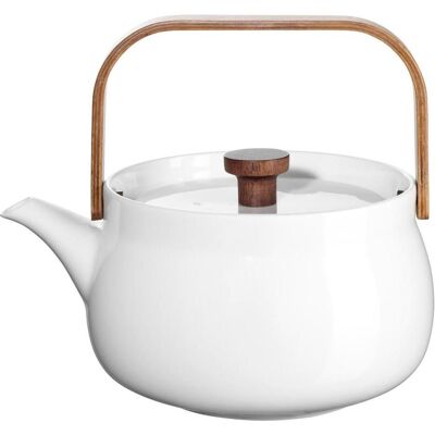 ASA Selection, Teekanne, japandi Teekanne mit Holzgriff weiss 0,6l (0.60 l) ASA Selection, Teekanne, japandi Teekanne mit Holzgriff weiss 0,6l (0.60 l)