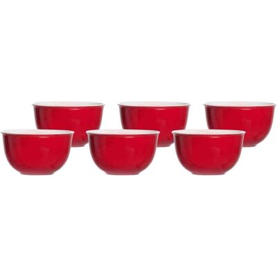 Ritzenhoff & Breker DOPPIO Müslischalen - Set aus 6, 14cm, Spülmaschinenfest - Müslischale Ritzenhoff & Breker DOPPIO Müslischalen - Set aus 6, 14cm, Spülmaschinenfest - Müslischale