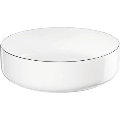 ASA Selection ASA à table ligne noire Schale m. Rand 16,7 cm, Schüssel + Schale, Weiss, Beige ASA Selection ASA à table ligne noire Schale m. Rand 16,7 cm, Schüssel + Schale, Weiss, Beige