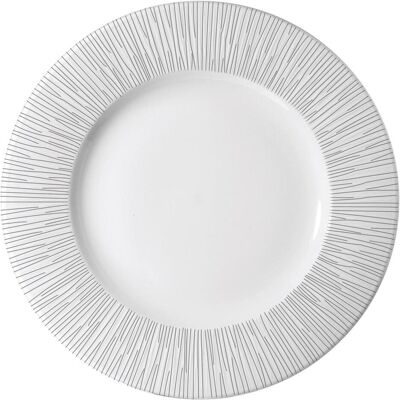 Churchill Bamboo Teller Fahne, Teller, Weiss Churchill Bamboo Teller Fahne, Teller, Weiss