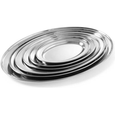 Hendi, Serviergeschirr, Edelstahl Serviertablett oval Hendi, Serviergeschirr, Edelstahl Serviertablett oval