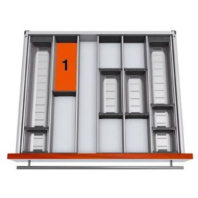 Blum Kombi-Set ORGA-LINE für TANDEMBOX antaro, Besteckkasten, Grau Blum Kombi-Set ORGA-LINE für TANDEMBOX antaro, Besteckkasten, Grau