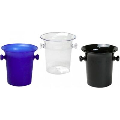 Ich-zapfe Sekt / Champagner Kübel, Kunststoff, Flaschenkühler, Transparent Ich-zapfe Sekt / Champagner Kübel, Kunststoff, Flaschenkühler, Transparent