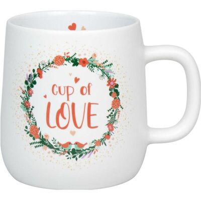 Könitz, Tasse, Universaltasse Cup of Love 395 ml, 1 Stück (395 ml, 1x) Könitz, Tasse, Universaltasse Cup of Love 395 ml, 1 Stück (395 ml, 1x)