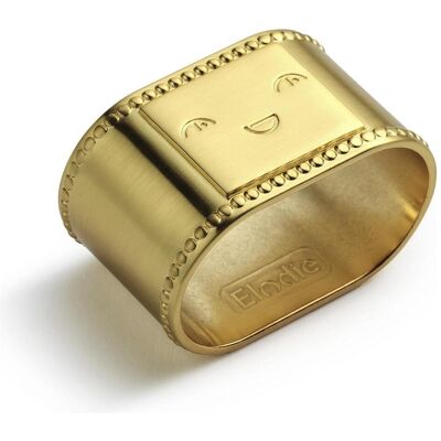 Elodie, Serviettenringe, Details - Napkin Ring - Matt gold/Brass Elodie, Serviettenringe, Details - Napkin Ring - Matt gold/Brass