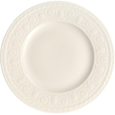 Villeroy & Boch Cellini Frühstücksteller - Porzellan, Relief, 22cm Villeroy & Boch Cellini Frühstücksteller - Porzellan, Relief, 22cm