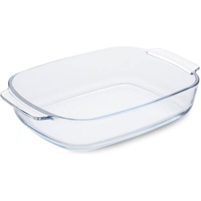 Stoneline Glass baking dish rectangular Borosilicate Glass 34x22 5x6cm / 2 7L 8006043023251, Backblech Stoneline Glass baking dish rectangular Borosilicate Glass 34x22 5x6cm / 2 7L 8006043023251, Backblech