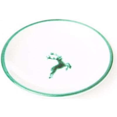 Gmundner Keramik - Grüner Hirsch - Grün - 15cm - Saucer Gmundner Keramik - Grüner Hirsch - Grün - 15cm - Saucer