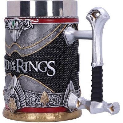 Nemesis Now, Biergläser, Lord of the Rings Aragorn Tankard 15.5cm (0.60 l, 1x) Nemesis Now, Biergläser, Lord of the Rings Aragorn Tankard 15.5cm (0.60 l, 1x)