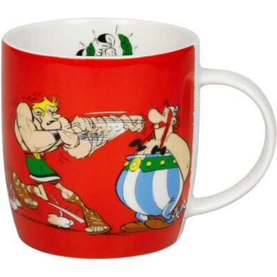 Könitz, Tasse, Asterix Boxen/Boxe 400 ml, Rot, Material: New Bone (400 ml, 1x) Könitz, Tasse, Asterix Boxen/Boxe 400 ml, Rot, Material: New Bone (400 ml, 1x)
