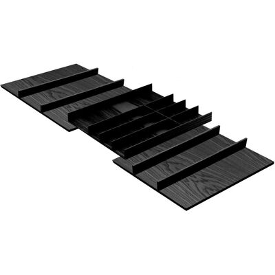 Move Besteckeinsatz Set Easy Line für Korpusbreite 1000 - 1200 mm, Besteckkasten, Schwarz Move Besteckeinsatz Set Easy Line für Korpusbreite 1000 - 1200 mm, Besteckkasten, Schwarz
