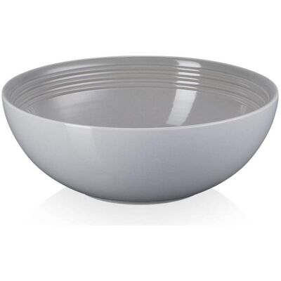 Le Creuset Mist Grey Steingut Servierschale - 24cm Le Creuset Mist Grey Steingut Servierschale - 24cm