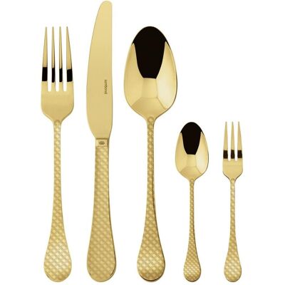 Rosenthal Besteck 30tlg.Vh. Taormina Edelstahl/PVD Gold, Besteck, Gold Rosenthal Besteck 30tlg.Vh. Taormina Edelstahl/PVD Gold, Besteck, Gold